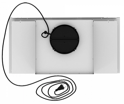 Вытяжка встраиваемая Elikor 60П-1000 белый управление: кнопочное (1 мотор)