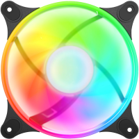 Вентилятор GMNG GG-CF120ARGB4-PWMBK 120x120 4-pin LED Ret