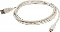 Кабель Ningbo USB2.0-M5P USB A(m) mini USB B (m) 1.8м серый