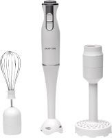 Блендер погружной Galaxy Line GL 2104 800Вт белый/серебристый