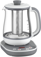 Чайник электрический Tefal BJ551B10 1.5л. белый (корпус: стекло)
