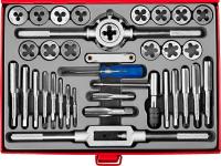 Набор метчиков и плашек Зубр 28117-H35_z01 35 предметов (жесткий кейс)