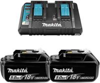 Батарея аккумуляторная Makita BL1850B 18В 5Ач Li-Ion (З/У в компл.) (191L75-3)