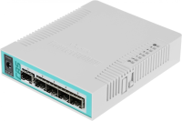 Коммутатор MikroTik CRS106-1C-5S 1G 5SFP управляемый