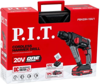 Перфоратор P.I.T. PBH20H-18A/1 патрон:SDS-plus уд.:1.4Дж аккум. (кейс в комплекте)