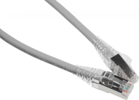 Патч-корд WRline WR-PC-RJ45-FTP-5E-0.3-GY FTP RJ-45 вил.-вилка RJ-45 кат.5E 0.3м серый LSZH