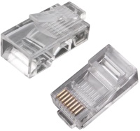 Коннектор PROconnect (05-1021-3) кат.5E RJ45 прозрачный