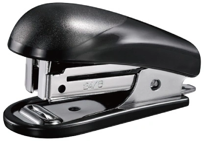 Степлер Kw-Trio 5512 Mini 24/6 26/6 (15листов) встроенный антистеплер ассорти 50скоб блистер