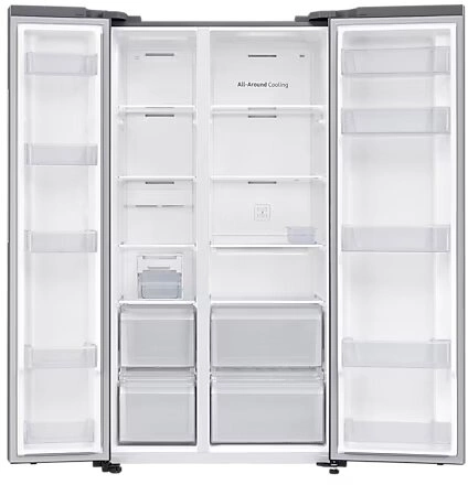 Холодильник Samsung RS62DG5003S9EO 2-хкамерн. серебристый инвертер