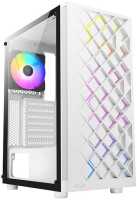 Корпус Azza Spectra белый без БП ATX 1x120mm 2xUSB2.0 1xUSB3.0 audio bott PSU