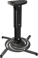 Кронштейн для проектора Cactus CS-VM-PR05M-BK черный макс.21кг потолочный поворот и наклон