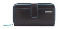 Кошелек женский Piquadro Blue Square PD1354B2R/N черный натур.кожа