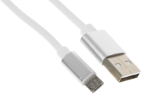 Кабель Cactus CS-USB.A.USB.MICRO-1 USB Type-C (m)-micro USB (m) 1м белый блистер