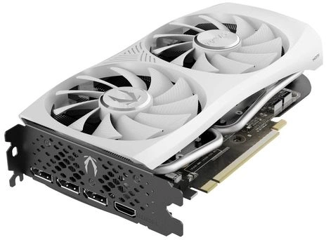 Видеокарта Zotac PCI-E 4.0 RTX 4060 Ti TWIN EDGE OC WHITE ED NVIDIA GeForce RTX 4060TI 8Gb 128bit GDDR6 2565/18000 HDMIx1 DPx3 HDCP Ret