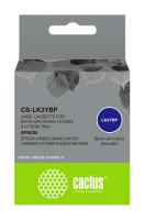 Картридж ленточный Cactus CS-LK3YBP LK-3YBP черный на желтом 9x9 для Epson LW300/LW400/LW700/LW600P/LW1000P/K400/Z700/Z900