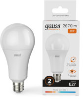Лампа светодиодная Gauss Globe Elementary 35Вт цок.:E27 (упак.:10шт) груша 220B св.свеч.бел.теп. А67