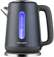 Чайник электрический Redmond KM238 1.7л. 2200Вт серо-голубой корпус: нерж.сталь/пластик