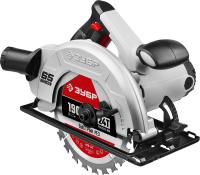 Циркулярная пила (дисковая) Зубр ПД-65 1600Вт (ручная)