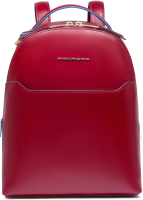 Рюкзак женский Piquadro Blue Square CA6677B2/R красный кожа