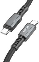 Кабель Hoco X85 Type-C to Type-C USB Type-C-USB Type-C 1м черный