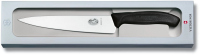 Нож кухонный Victorinox Swiss Classic (6.8003.19G) стальной разделочный лезв.190мм прямая заточка че