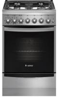 Плита Комбинированная Gefest ПГЭ 5102-03 0027 нержавеющая сталь (стеклянная крышка) реш.чугун