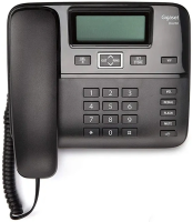 Телефон проводной Gigaset DA260 черный