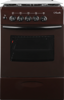 Плита Газовая Лысьва ГП 400 МС-2у коричневый (стеклянная крышка)