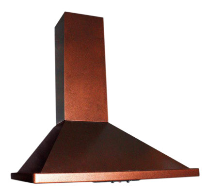 Вытяжка каминная Elikor Оптима 50П-400-К3Л медный антик управление: кнопочное (1 мотор)
