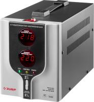 Стабилизатор напряжения Зубр АС 1000 1кВА однофазный серый (59375-1)