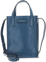 Сумка женская The Bridge Mirra 04340301/BU голубой натур.кожа