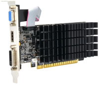 Видеокарта Afox PCI-E AF210-1024D3L5-V2 NV GF210 1Gb 64bit DDR3 520/1600 DVIx1/HDMIx1/CRTx1/HDCP Ret