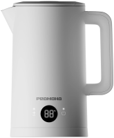 Чайник электрический Редмонд KM245 1.7л. 2200Вт белый корпус: нерж.сталь/пластик