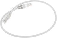 Патч-корд Lanmaster TWT-45-45-0.5-GY UTP RJ-45 вил.-вилка RJ-45 кат.5E 0.5м серый ПВХ (уп.:1шт)