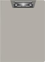 Папка клип-борд Бюрократ -PD602GREY A4 пластик 1.2мм серый с крышкой