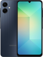 Смартфон Samsung SM-A065F Galaxy A06 128Gb 4Gb черный моноблок 3G 4G 2Sim 6.7" 720x1600 Android 14 50Mpix 802.11 a/b/g/n/ac GPS GSM900/1800 GSM1900 TouchSc microSD max1024Gb