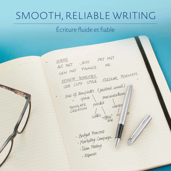 Стержень роллер Waterman (CW1964019) F 0.5мм черные чернила блистер