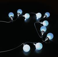 Гирлянда Gauss Solar GS033 нить шарики 10лам. дл.3.8м