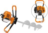 Мотобур Carver AG-43/000 бытовой 2-х такт. 1250Вт 1.7л.с. 43см3 6500об/мин (01.003.00038)