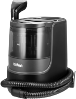 Пылесос паровой Kitfort КТ-5353 1700Вт черный/серый