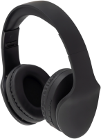 Гарнитура накладные Hyundai H-HP104 черный беспроводные bluetooth оголовье (HHP104B)