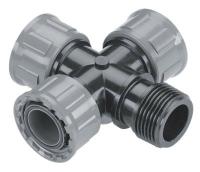 Крестовина Gardena PRO Д.вх.1" Д.вых.1" (в компл.:5 предметовпред.) (02750-20.000.00)