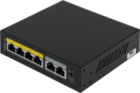 Коммутатор Netis P106C 6x100Mb 4PoE+ 58W неуправляемый