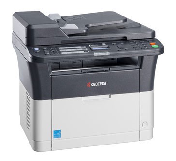 МФУ лазерный Kyocera FS-1125MFP (1102M73RU0/1102M73RUV) A4 Duplex белый/черный