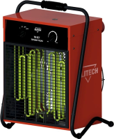 Тепловая пушка электрическая Elitech ТВ 15ЕТ 12000Вт красный/черный