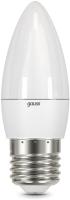 Лампа светодиодная Gauss 7Вт цок.:E27 свеча 220B 3000K св.свеч.бел.теп. (упак.:10шт) (103102107)