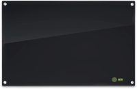 Доска стеклянная Cactus CS-GBD-90X120-BK-TM Сквозное крепление стекло черный 90x120см стекло крепления