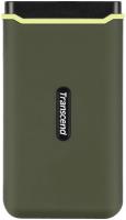 Накопитель SSD Transcend USB-C 2Tb TS2TESD380C темно-зеленый