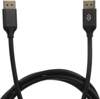 Кабель аудио-видео Digma DisplayPort (m)/DisplayPort (m) 2м. черный (D-DP-V1.4-2M)