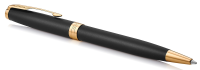 Ручка шариков. Parker Sonnet Core K528 (CW1931519) Matte Black GT M черн. черн. подар.кор.